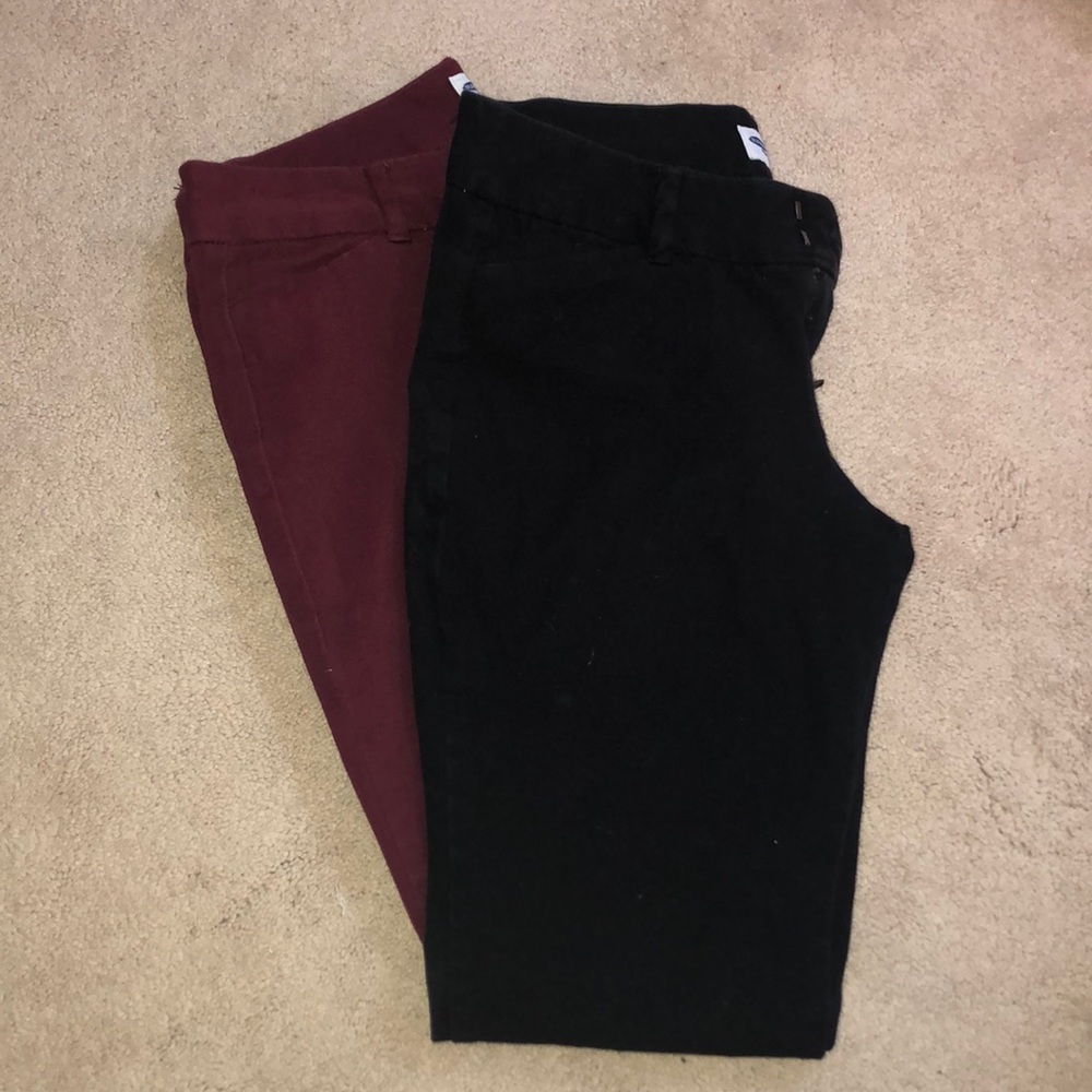 2 Pairs of Old Navy Pixie Pants!!